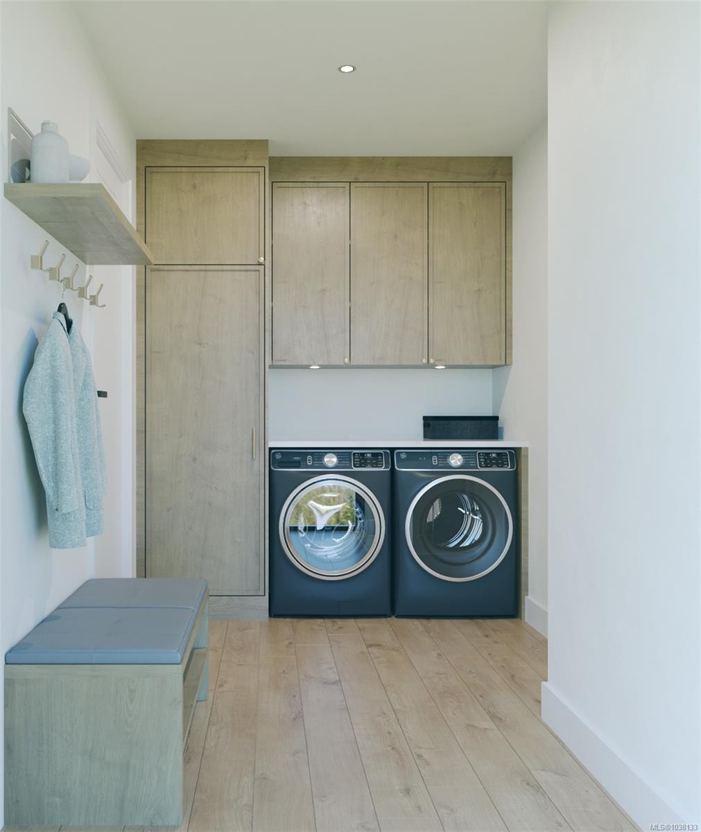 #1-3080 Oakdowne Rd, Oak Bay, BC - Indoor Photo Showing Laundry Room