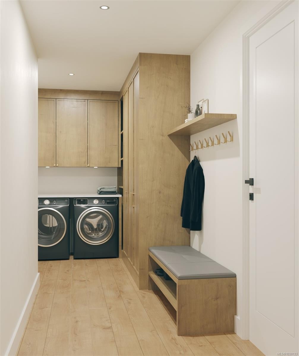 #1-3080 Oakdowne Rd, Oak Bay, BC - Indoor Photo Showing Laundry Room