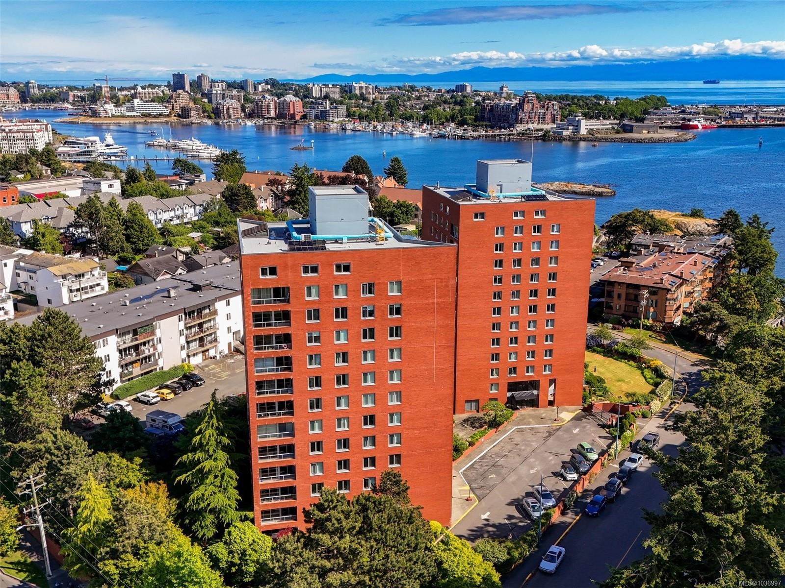 #501-327 Maitland St, Victoria, BC - Outdoor With Body Of Water With View