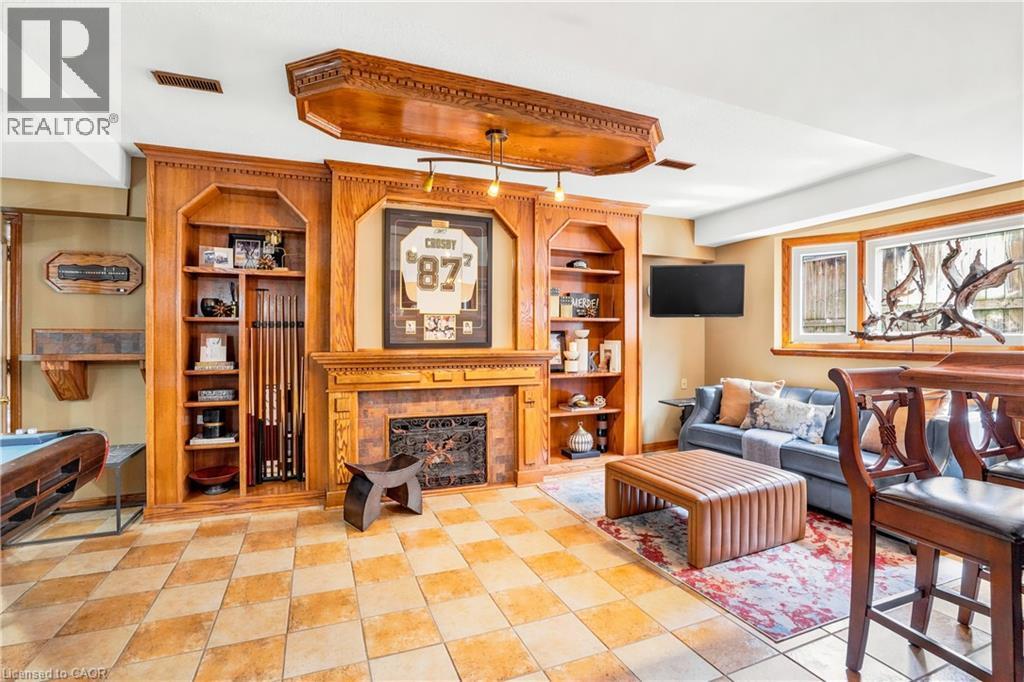 149 Miller Drive, Ancaster, ON - Indoor With Fireplace