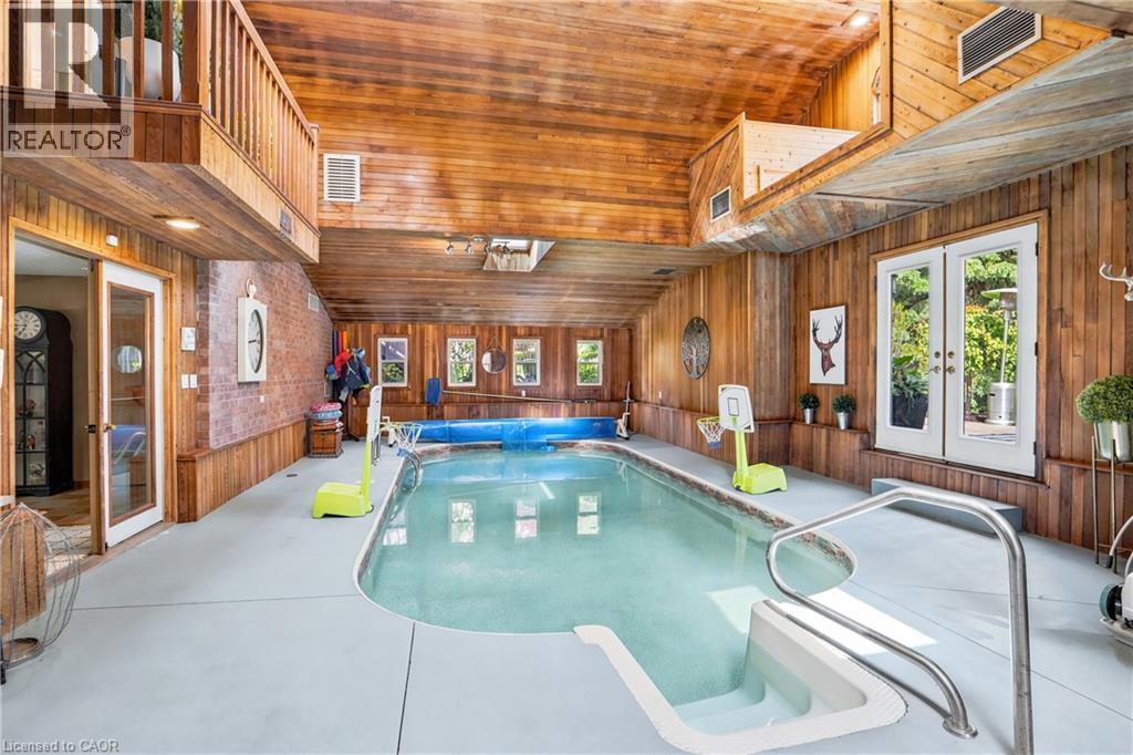 149 Miller Drive, Ancaster, ON - Indoor Photo Showing Other Room With In Ground Pool