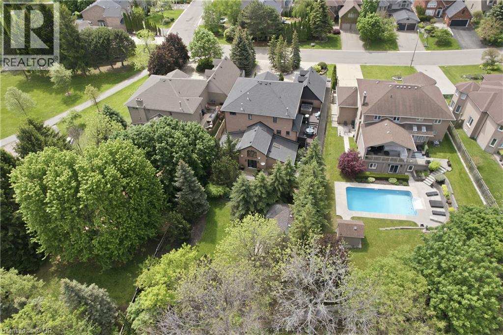 149 Miller Drive, Ancaster, ON - Outdoor With In Ground Pool With View