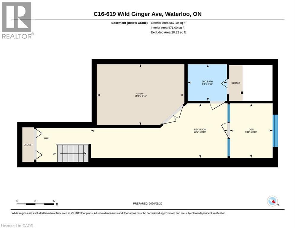 Floor plan - 619 Wild Ginger Avenue Unit# C15, Waterloo, ON - Other