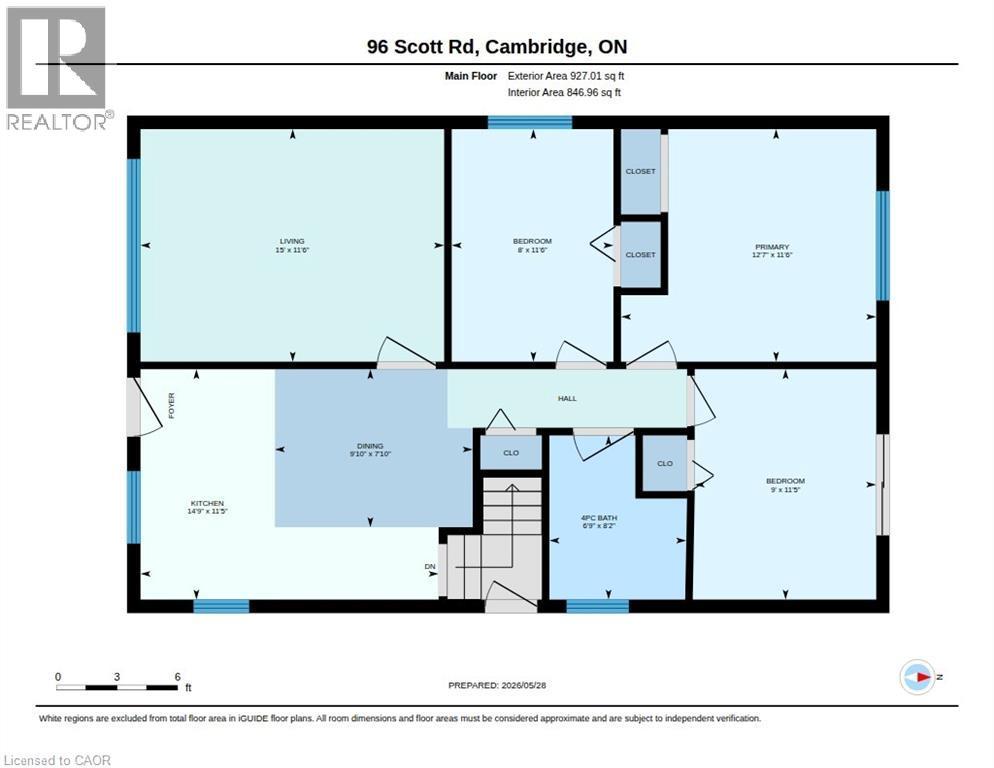Floor plan - 96 Scott Road, Cambridge, ON - Other