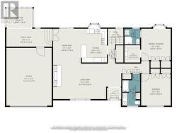 Main level floorplan -
