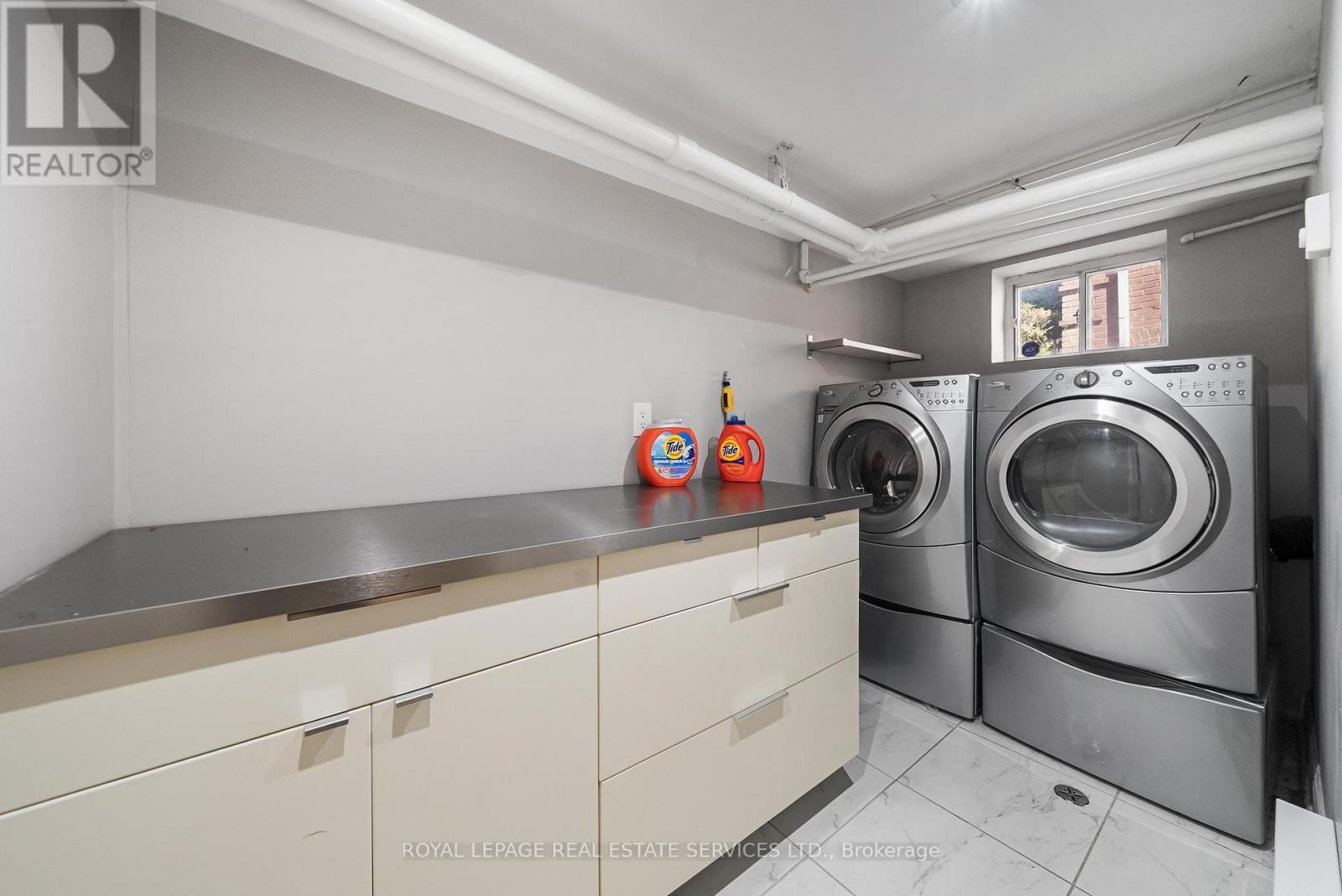 Laundry Room w/ B/I Cabinets/Drawers - 202 Dinnick Crescent, Toronto, ON