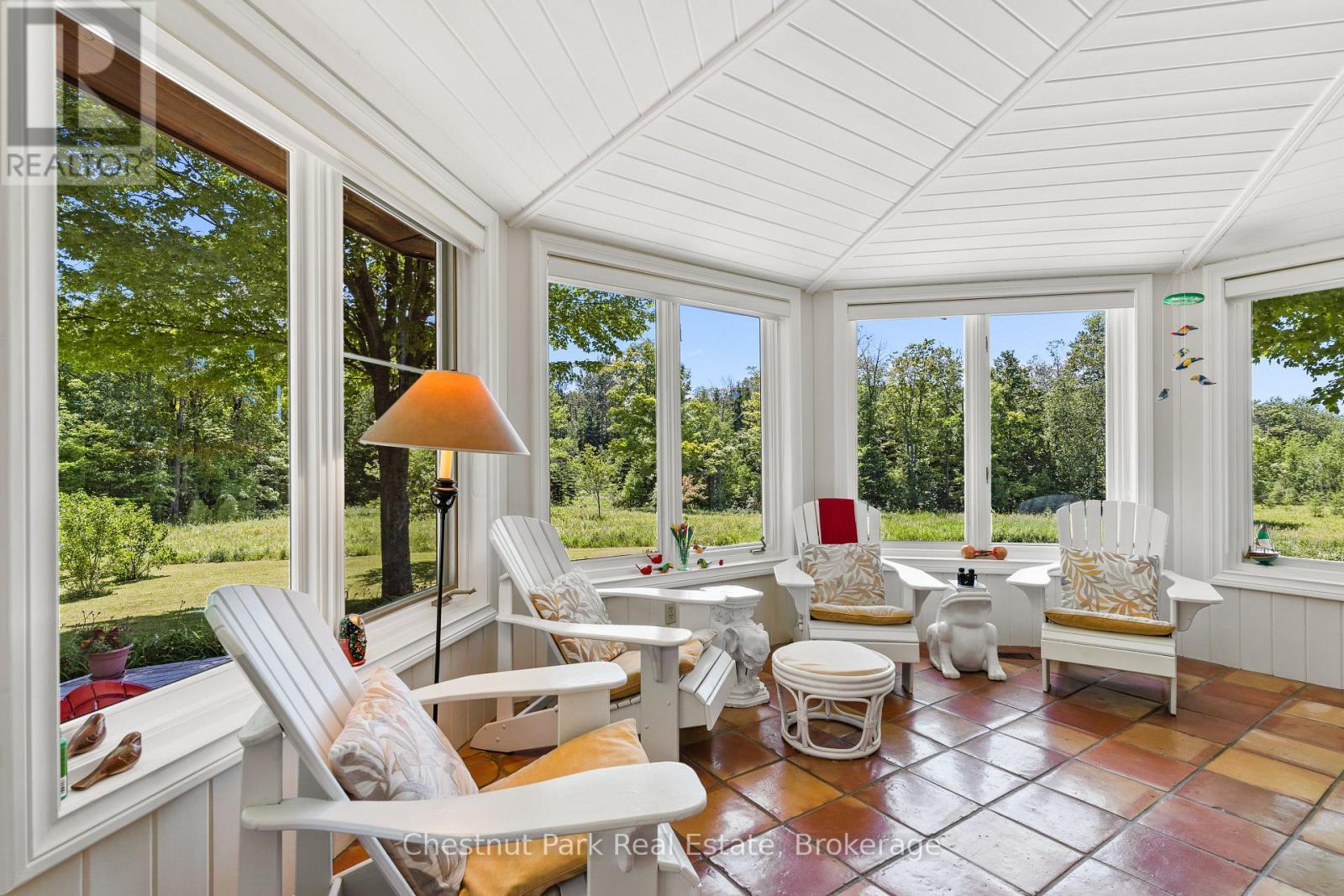 GORGEOUS 4-SEASON SUN ROOM - 600380 Sideroad 50 N, Chatsworth, ON - Outdoor With Deck Patio Veranda With Exterior