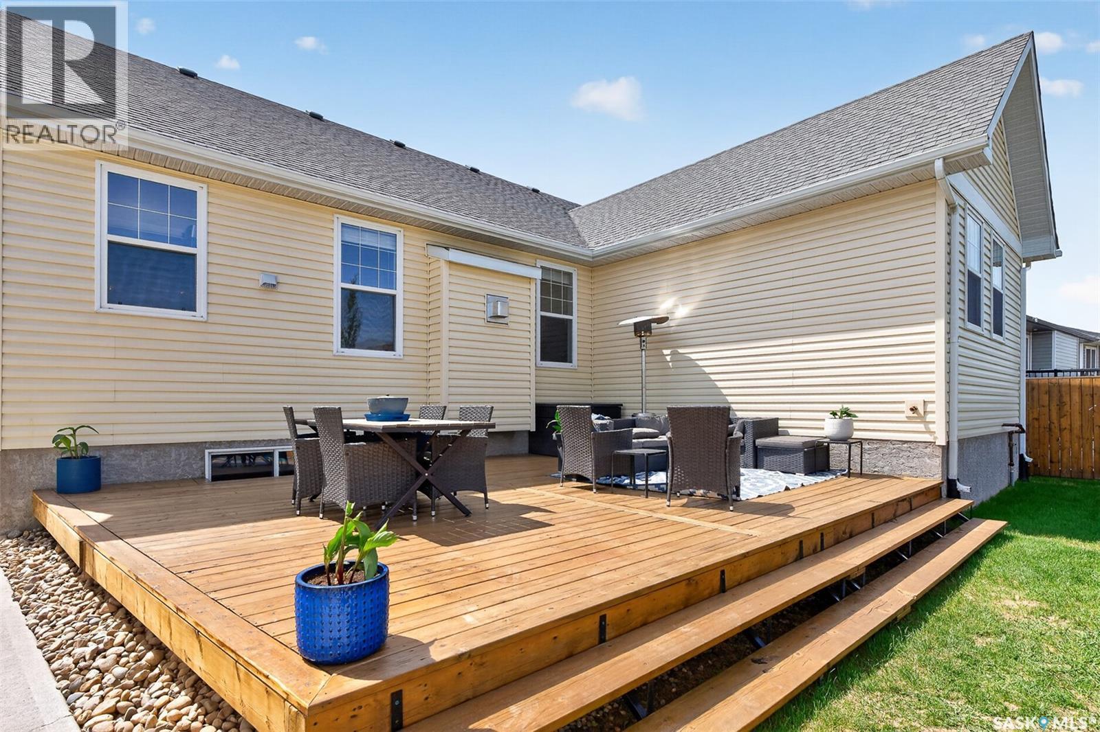 66 Everton Crescent, Moose Jaw, SK - Outdoor With Deck Patio Veranda With Exterior