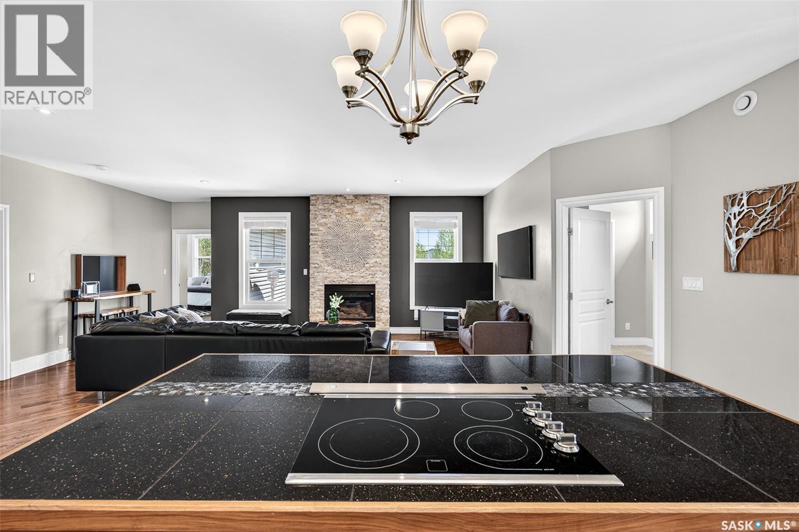66 Everton Crescent, Moose Jaw, SK - Indoor With Fireplace