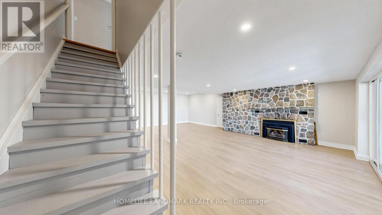 B735 Cedar Beach Road, Brock, ON - Indoor With Fireplace