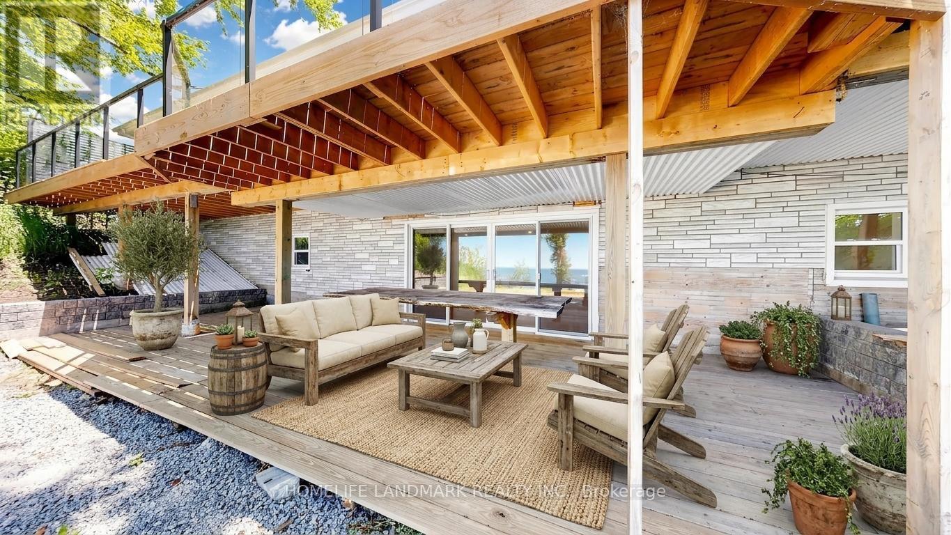B735 Cedar Beach Road, Brock, ON - Outdoor With Deck Patio Veranda With Exterior