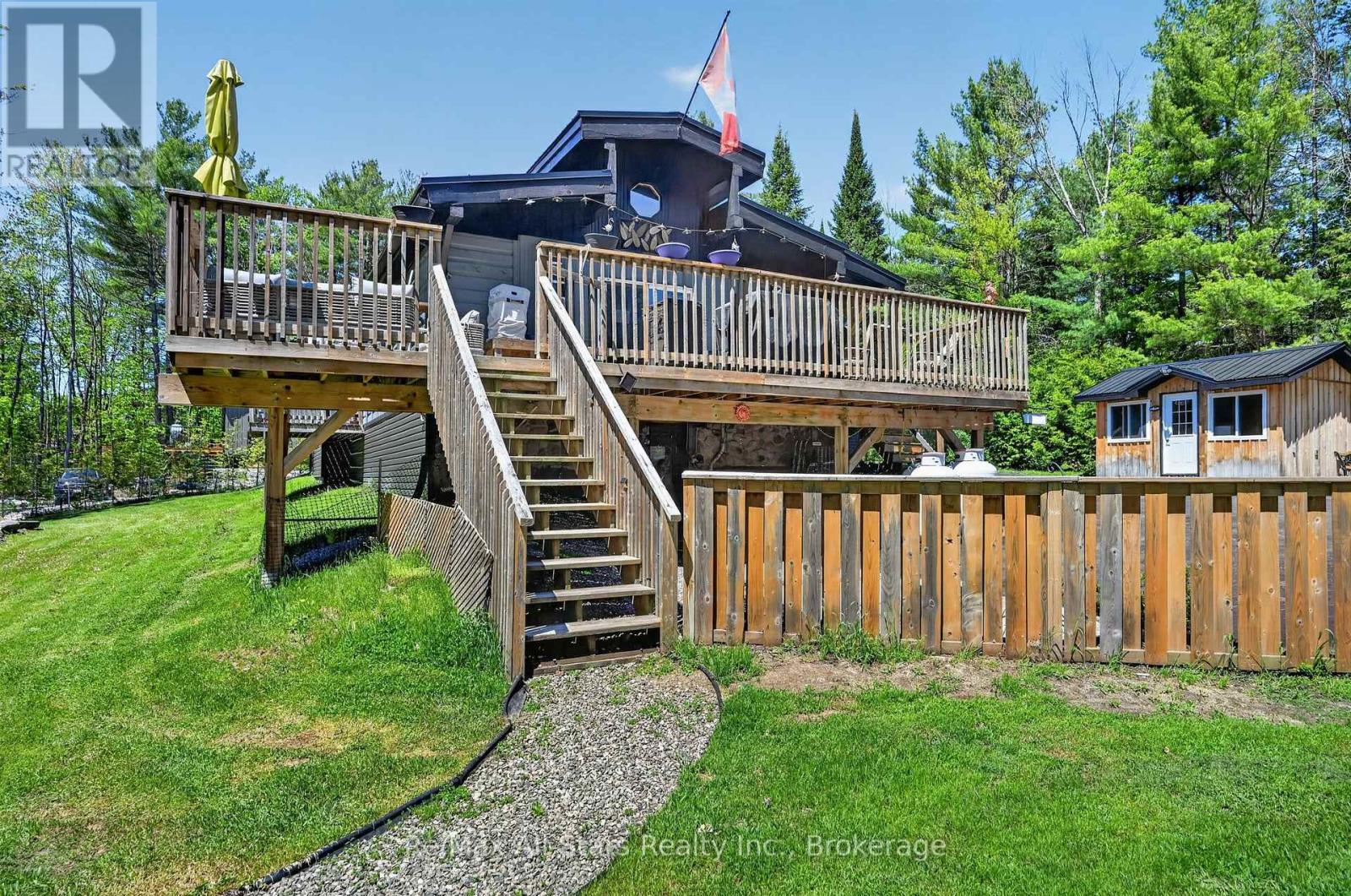 28 Pine Ridge Road, Kawartha Lakes (Norland), ON - Outdoor With Deck Patio Veranda