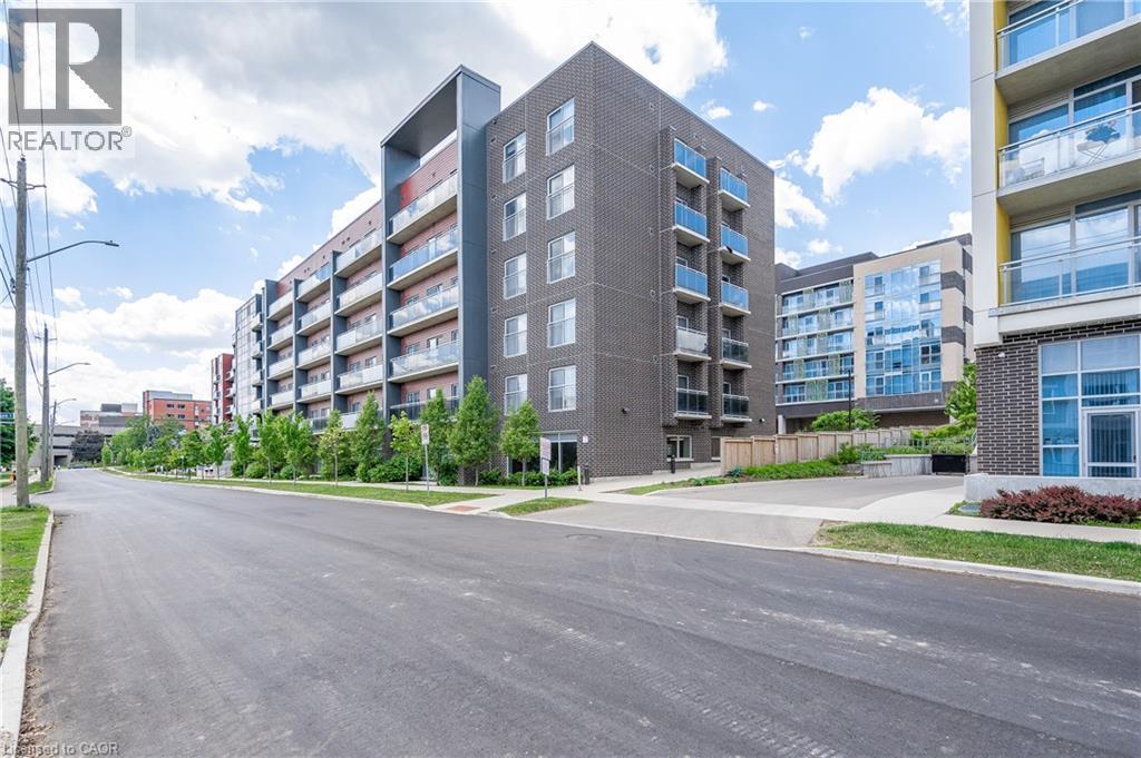251 Hemlock Street Unit# 201, Waterloo, ON - Outdoor With Balcony With Facade