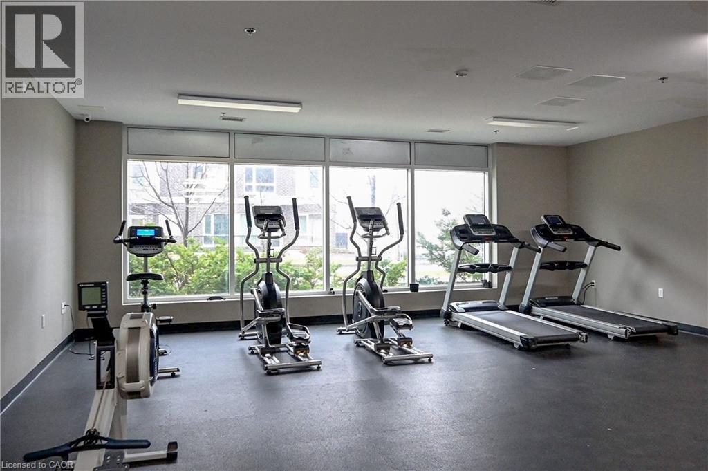 251 Hemlock Street Unit# 201, Waterloo, ON - Indoor Photo Showing Gym Room