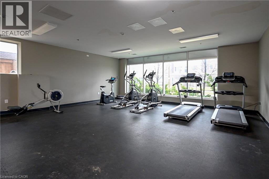 251 Hemlock Street Unit# 201, Waterloo, ON - Indoor Photo Showing Gym Room