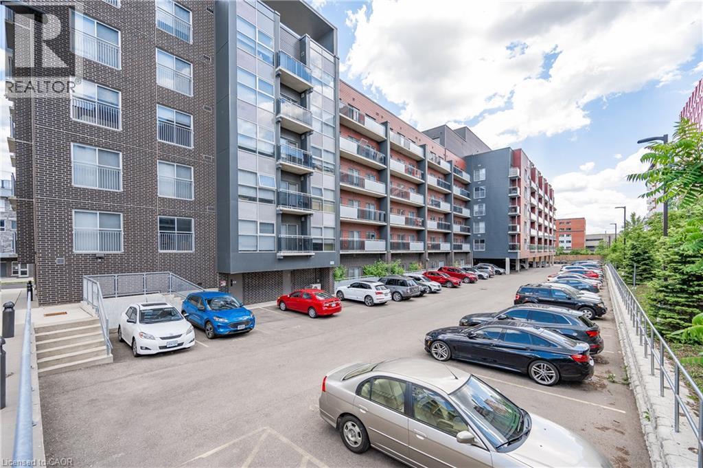 251 Hemlock Street Unit# 201, Waterloo, ON - Outdoor With Balcony With Facade