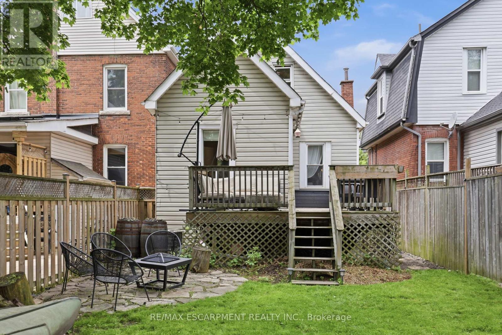 23 East 21St Street, Hamilton, ON - Outdoor With Deck Patio Veranda With Exterior
