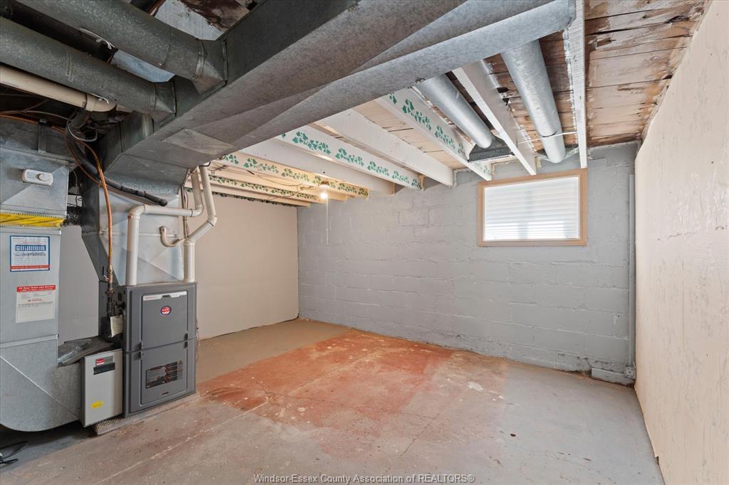 663 Brock Street, Windsor, ON - Indoor Photo Showing Basement