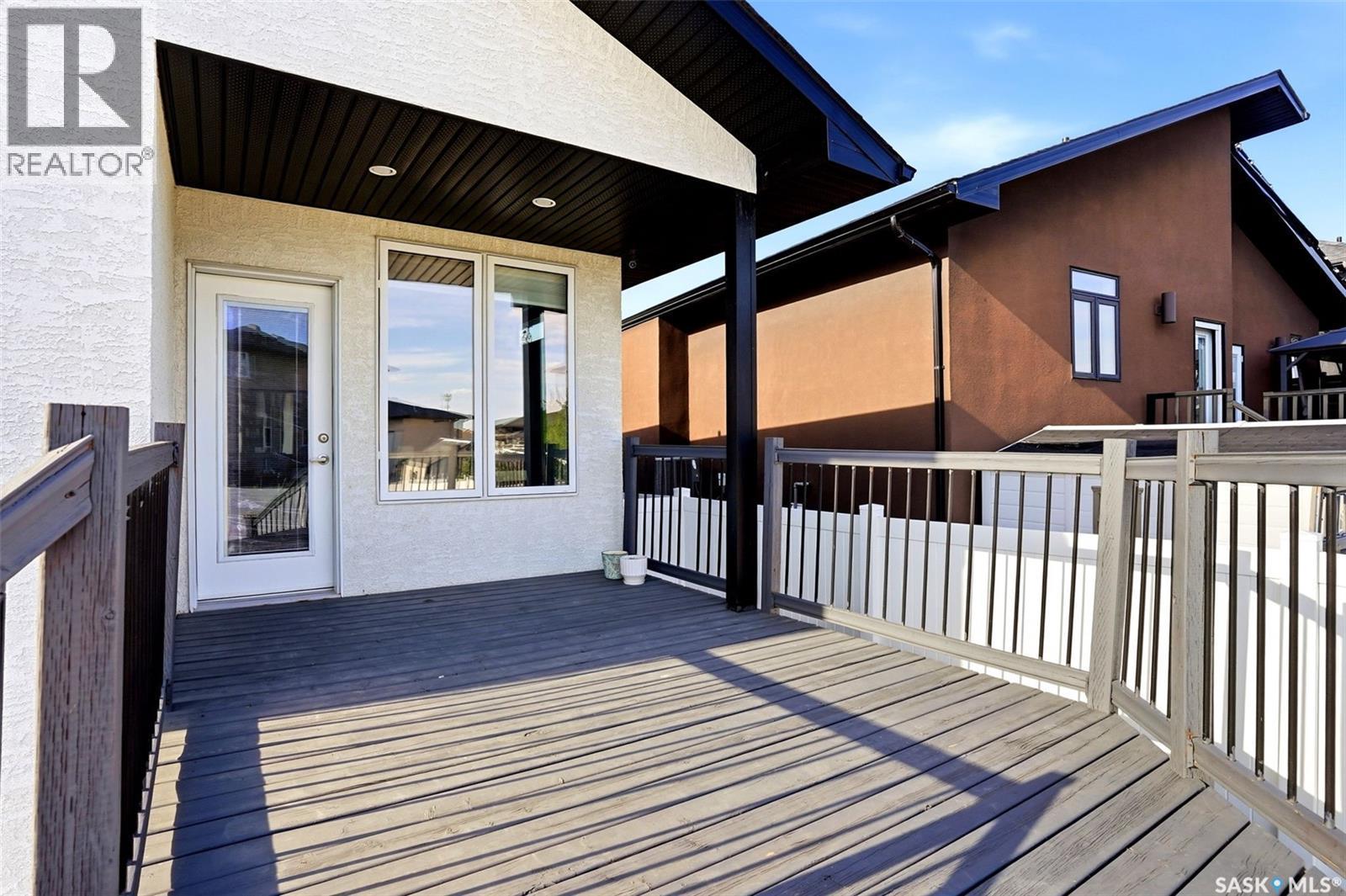 4113 Green Willow Terrace E, Regina, SK - Outdoor With Deck Patio Veranda With Exterior