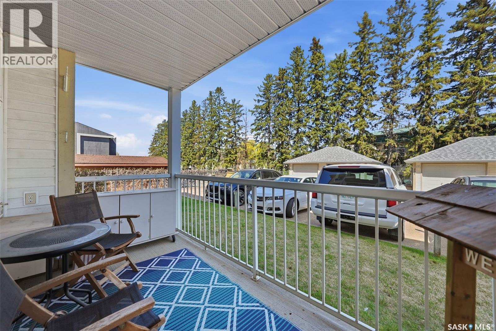 105 301 34Th Street W, Prince Albert, SK - Outdoor With Deck Patio Veranda With Exterior