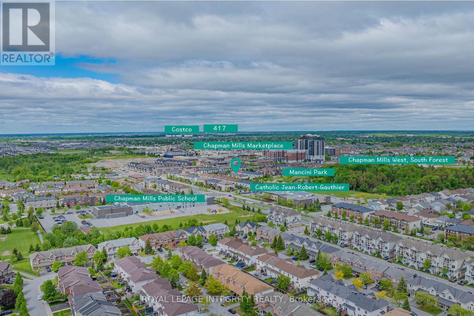132 Mancini Way E, Ottawa, ON - Outdoor With View