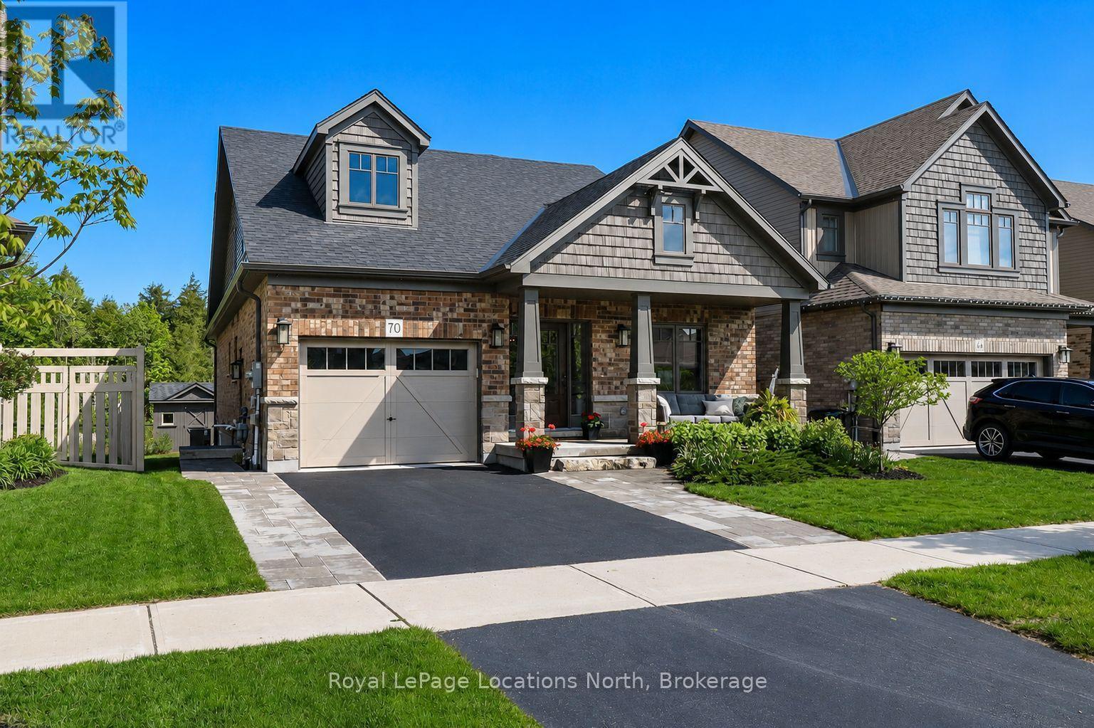 Front of House - 70 Plewes Drive, Collingwood, ON - Outdoor With Facade