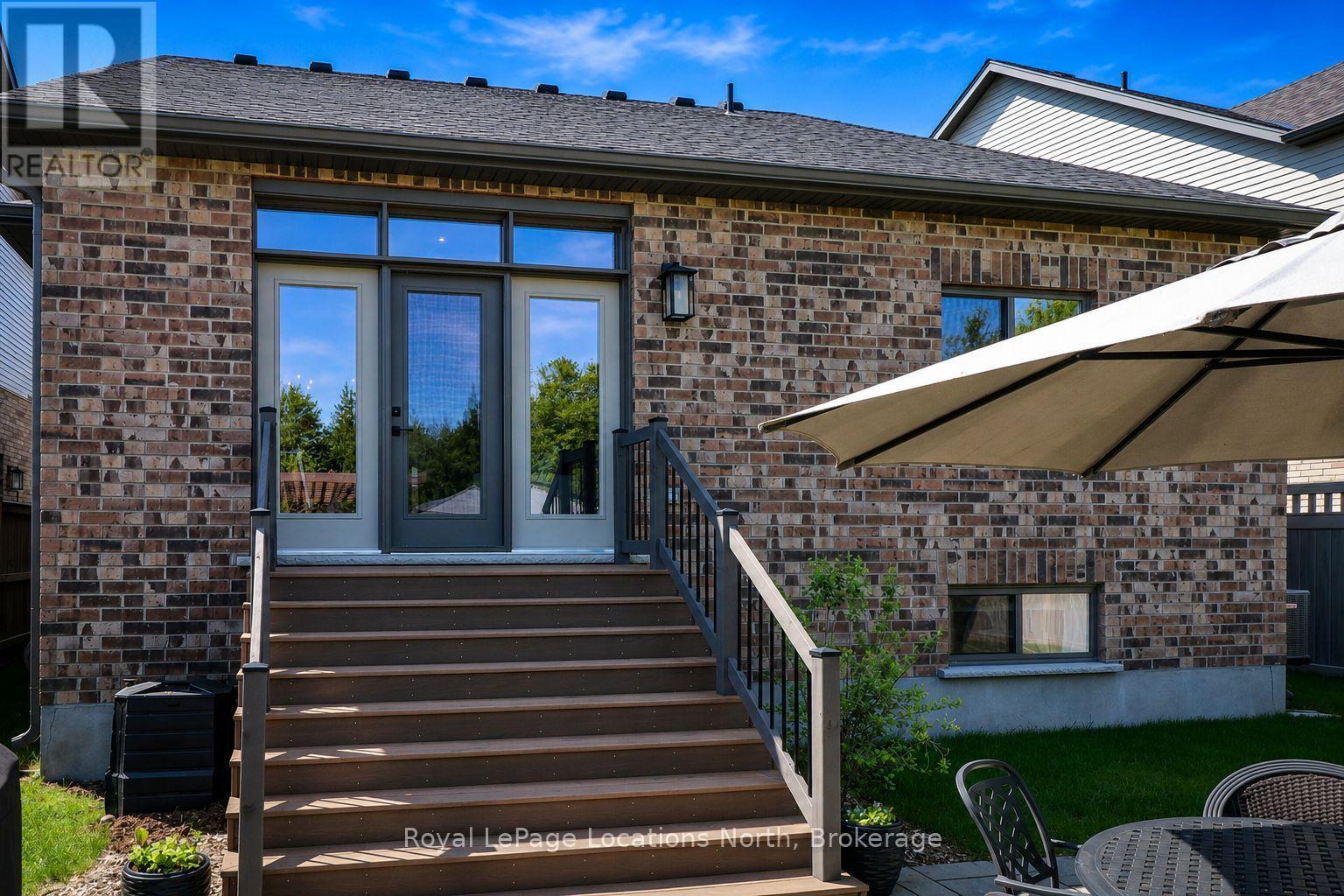 Backyard - 70 Plewes Drive, Collingwood, ON - Outdoor