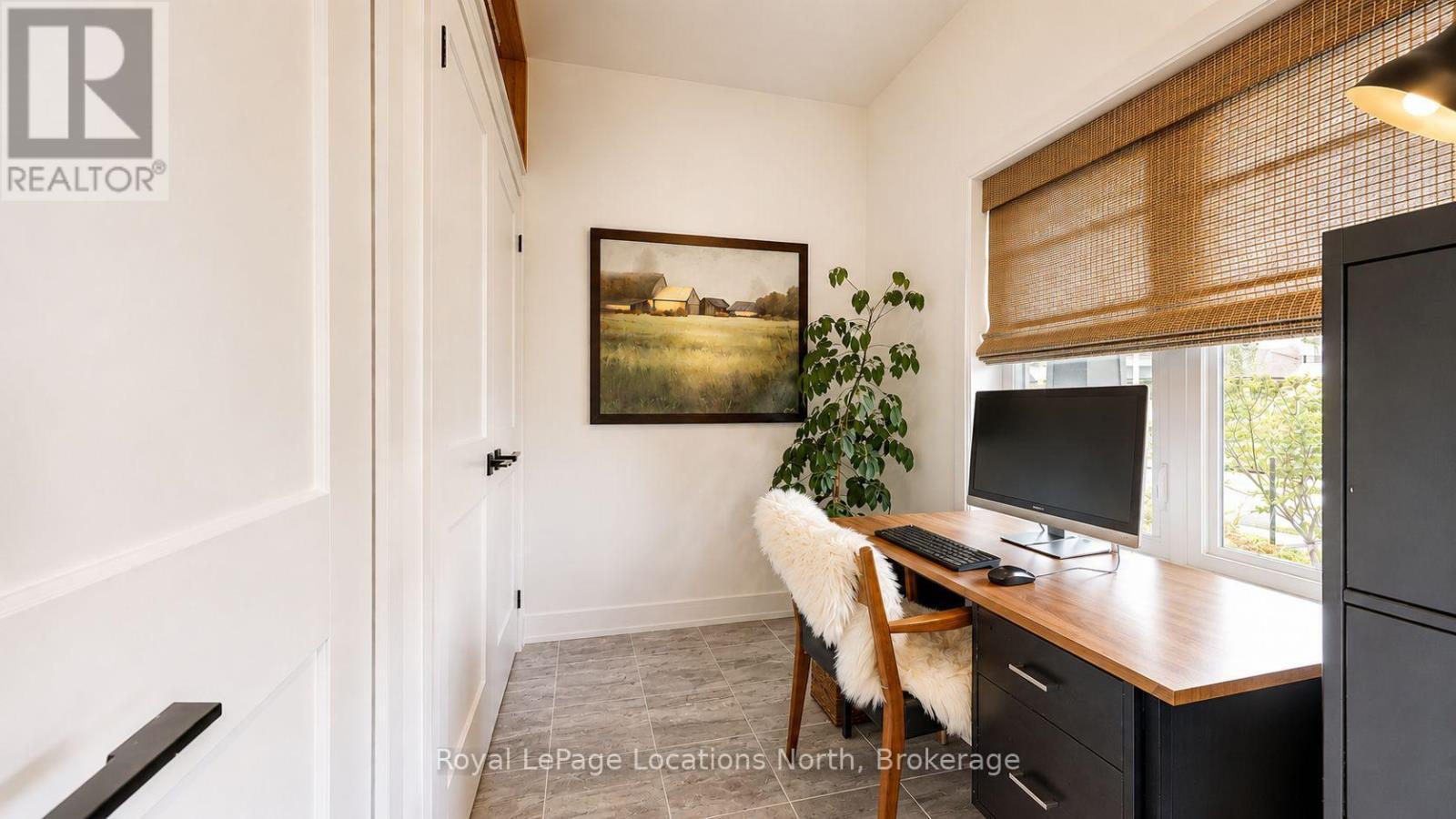 Front Foyer - 70 Plewes Drive, Collingwood, ON - Indoor Photo Showing Office