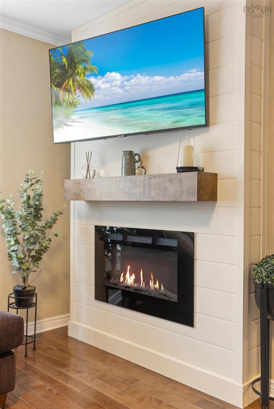 74 Attenborough Court, Halifax, NS - Indoor With Fireplace