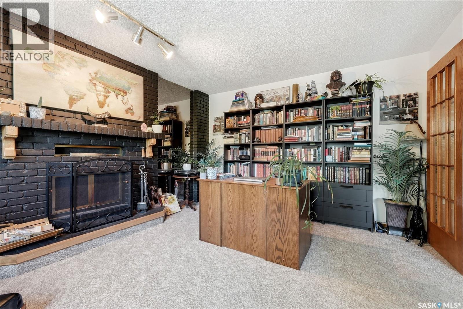3731 Selinger Crescent, Regina, SK - Indoor With Fireplace