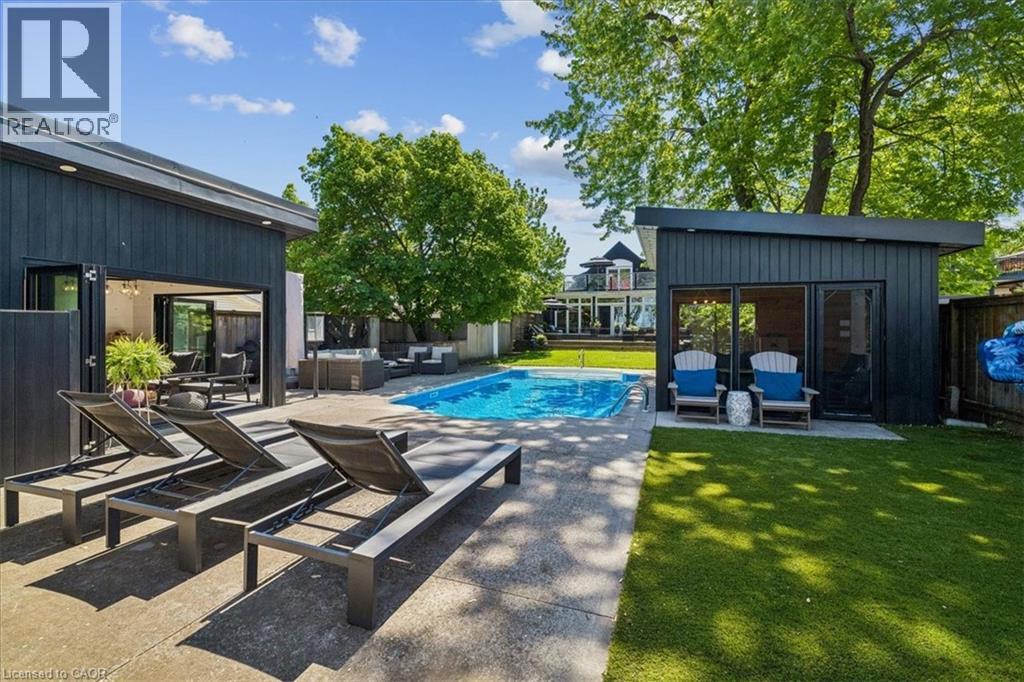 573 Beach Boulevard, Hamilton, ON - Outdoor With In Ground Pool With Deck Patio Veranda