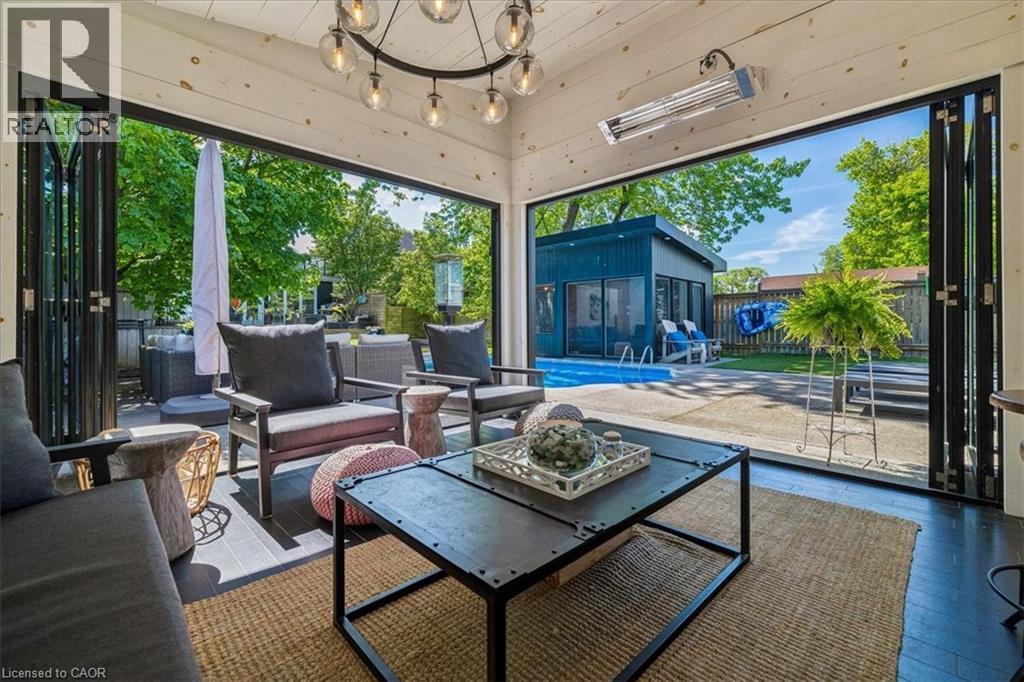 573 Beach Boulevard, Hamilton, ON - Outdoor With In Ground Pool With Deck Patio Veranda With Exterior