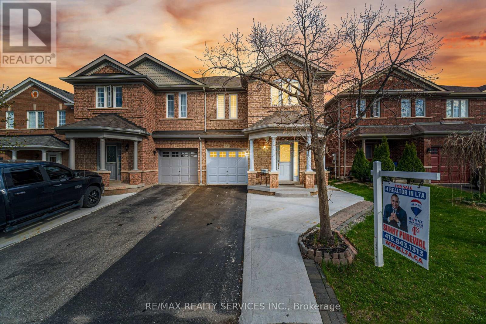 23 Ashmere Road, Brampton, ON - Outdoor With Facade