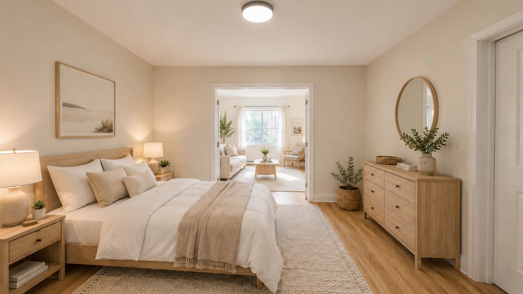 Overall view - 1419 Rue Rolland, Montréal (Verdun/Île-Des-Soeurs), QC - Indoor Photo Showing Bedroom
