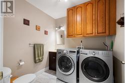 Powder Room c/w Laundry -