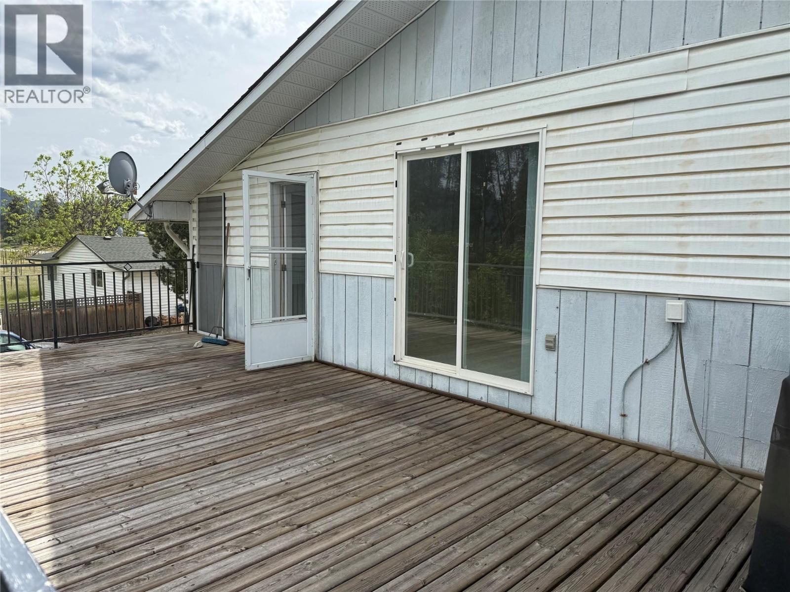 Rear Deck - 8164 North Fork Road, Grand Forks, BC