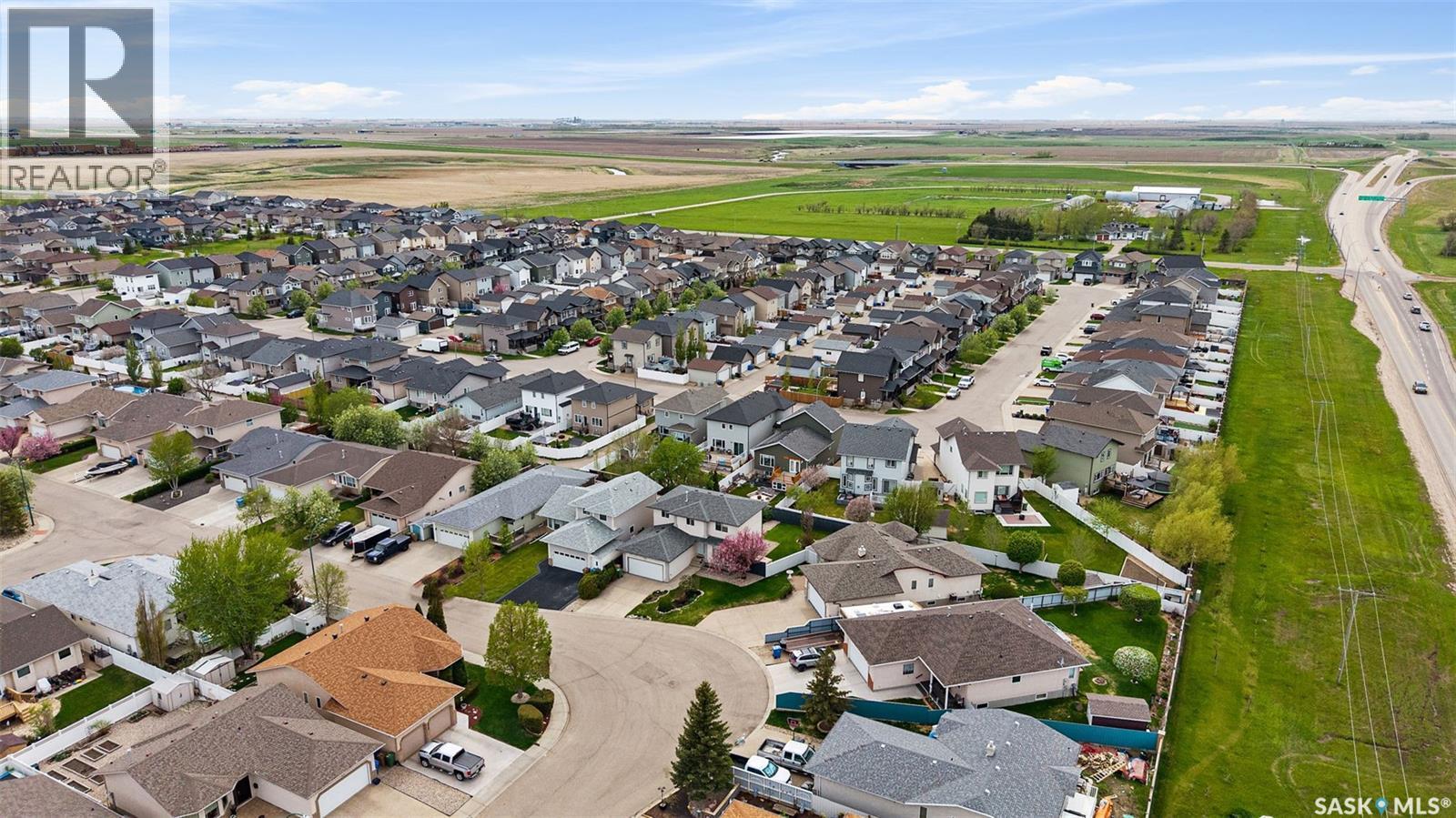 8628 Thurston Crescent, Regina, SK - Outdoor With View