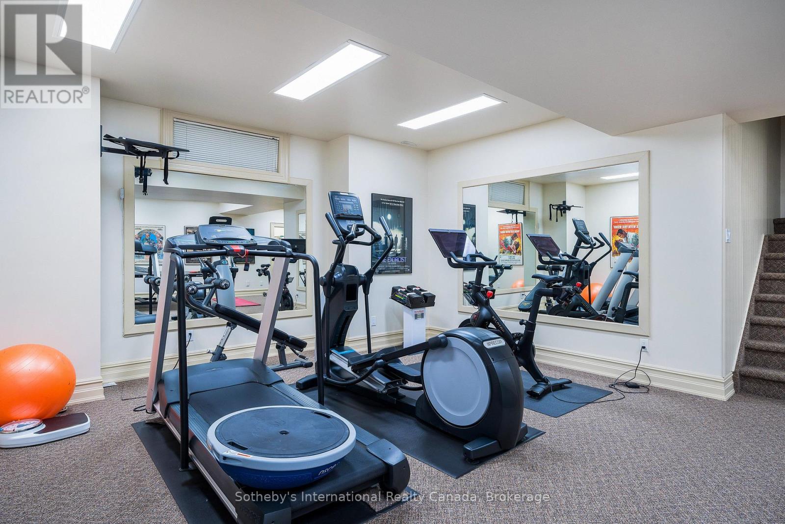 7781 Poplar Side Road, Clearview, ON - Indoor Photo Showing Gym Room
