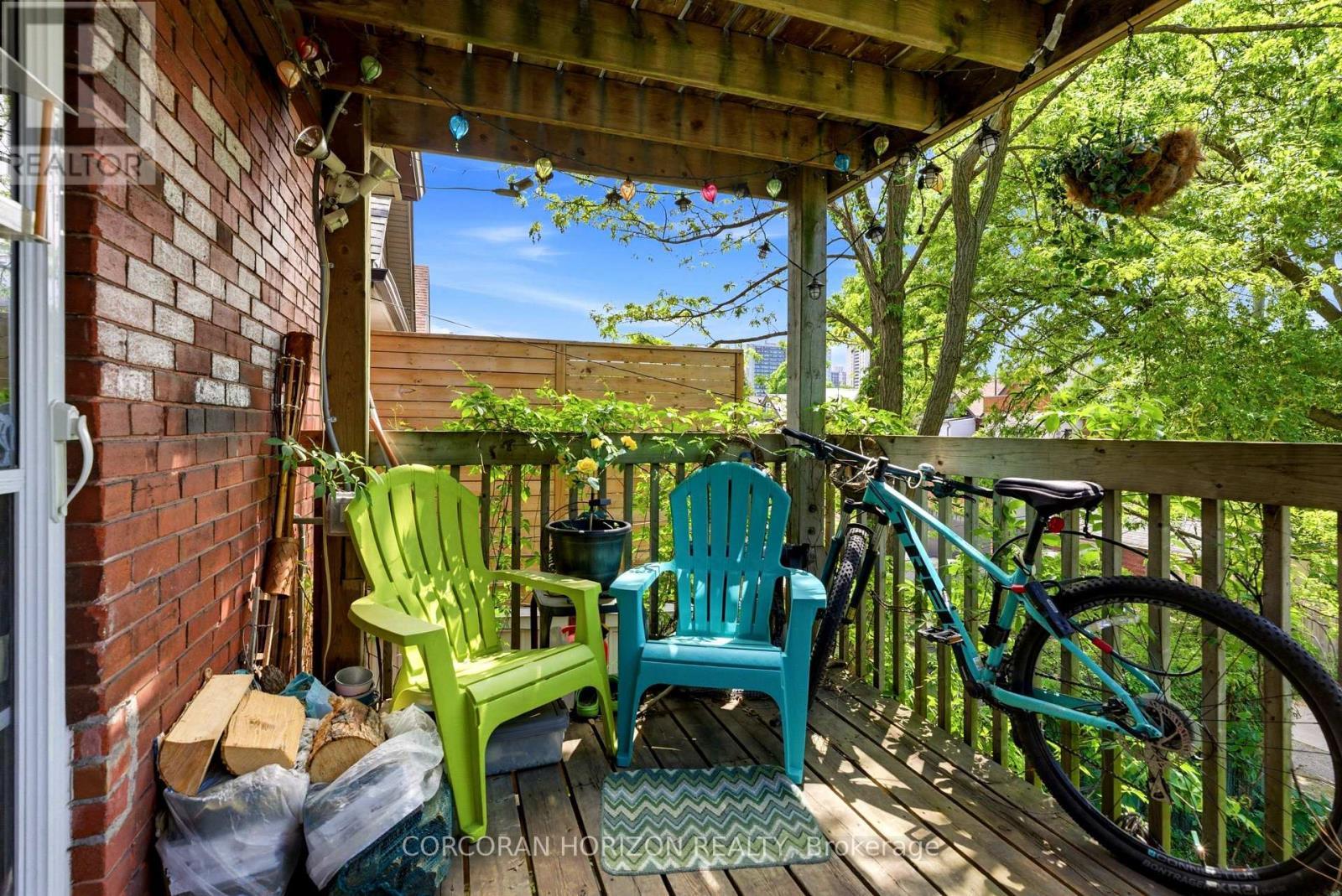 256 Keele Street, Toronto, ON - Outdoor With Deck Patio Veranda