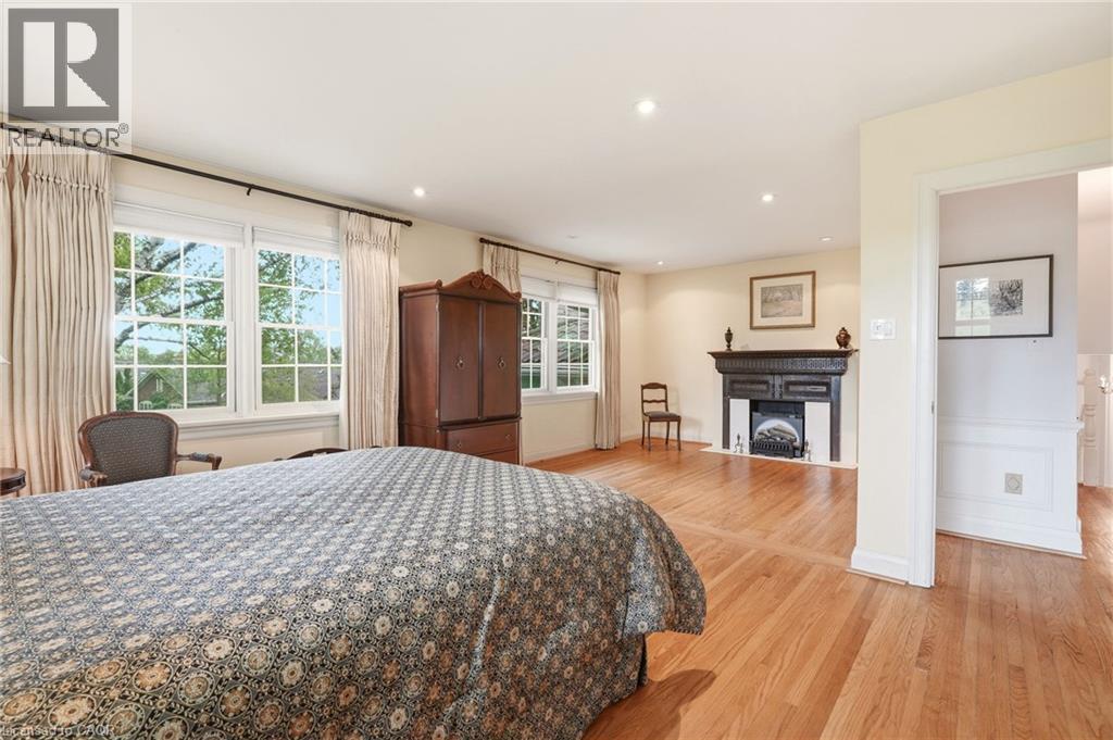 364 Shoreview Road, Burlington, ON - Indoor Photo Showing Bedroom With Fireplace