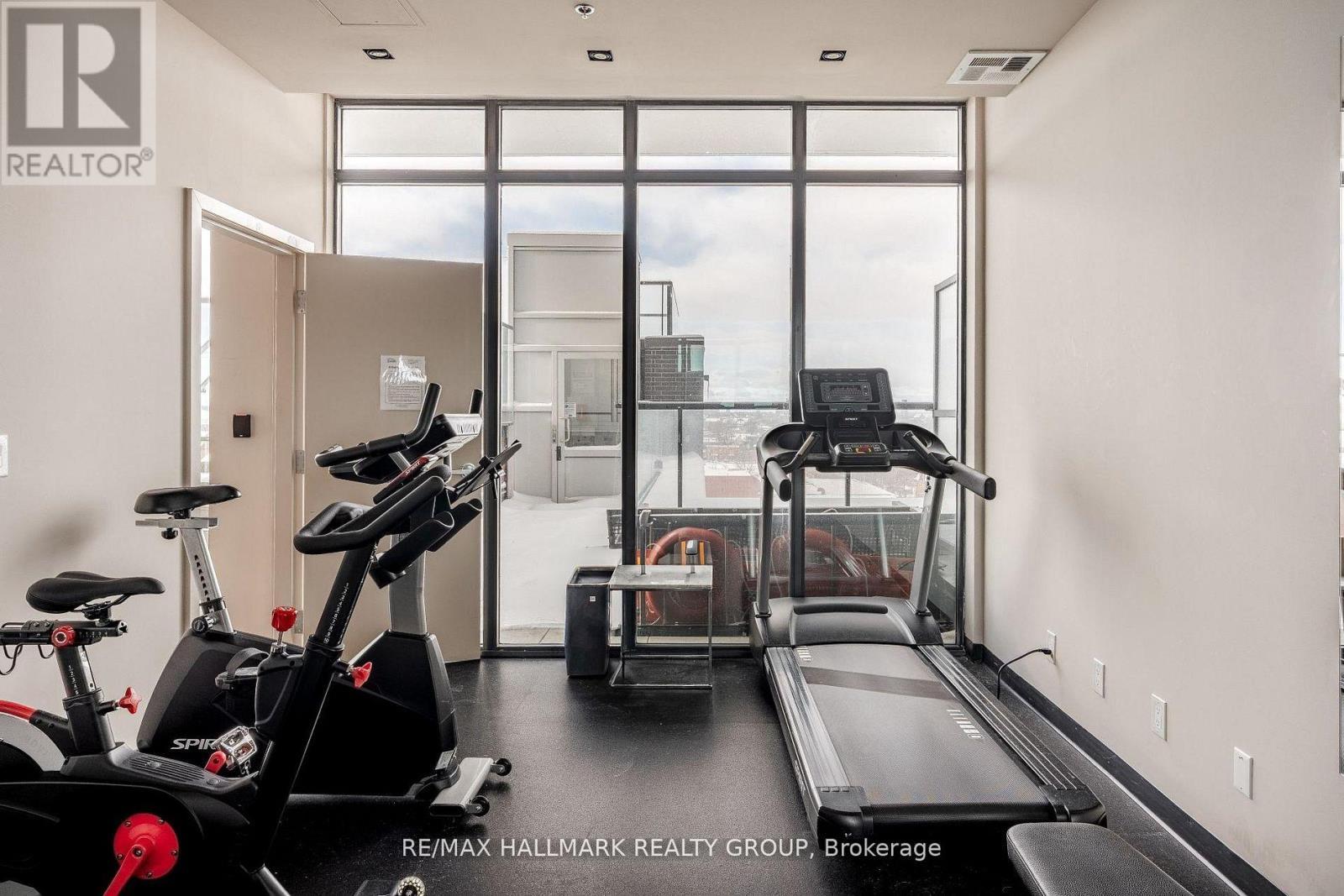 710 - 203 Catherine Street W, Ottawa, ON - Indoor Photo Showing Gym Room