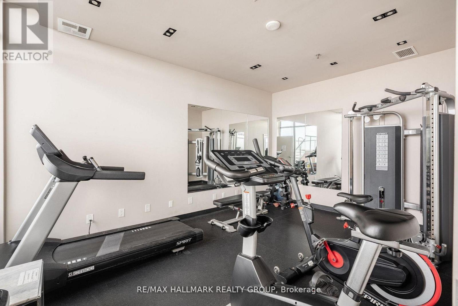 710 - 203 Catherine Street W, Ottawa, ON - Indoor Photo Showing Gym Room