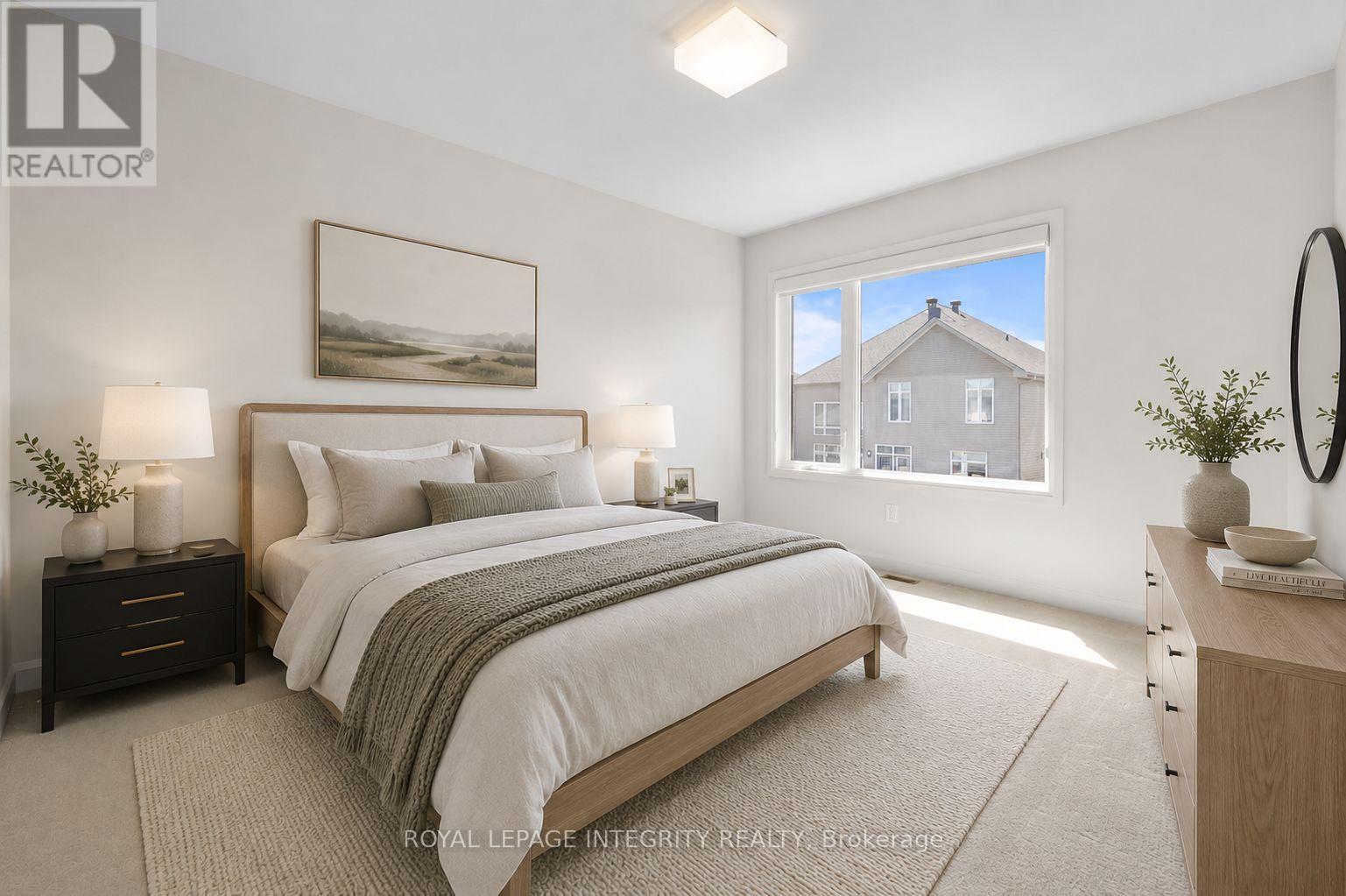 Bedroom #5 **Virtually staged photo** - 143 Stonemeadow Drive, Ottawa, ON - Indoor Photo Showing Bedroom