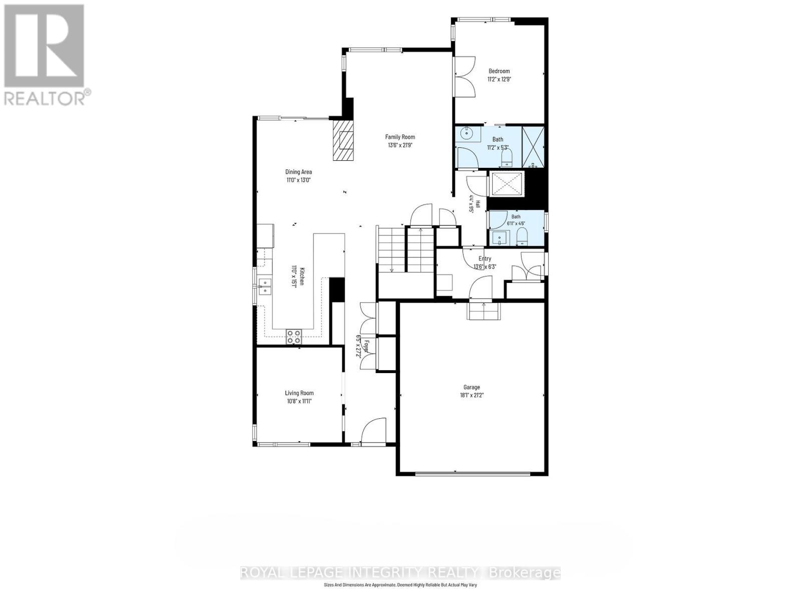 Main level floor plan - 143 Stonemeadow Drive, Ottawa, ON - Other
