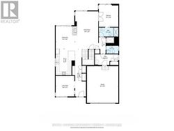 Main level floor plan -