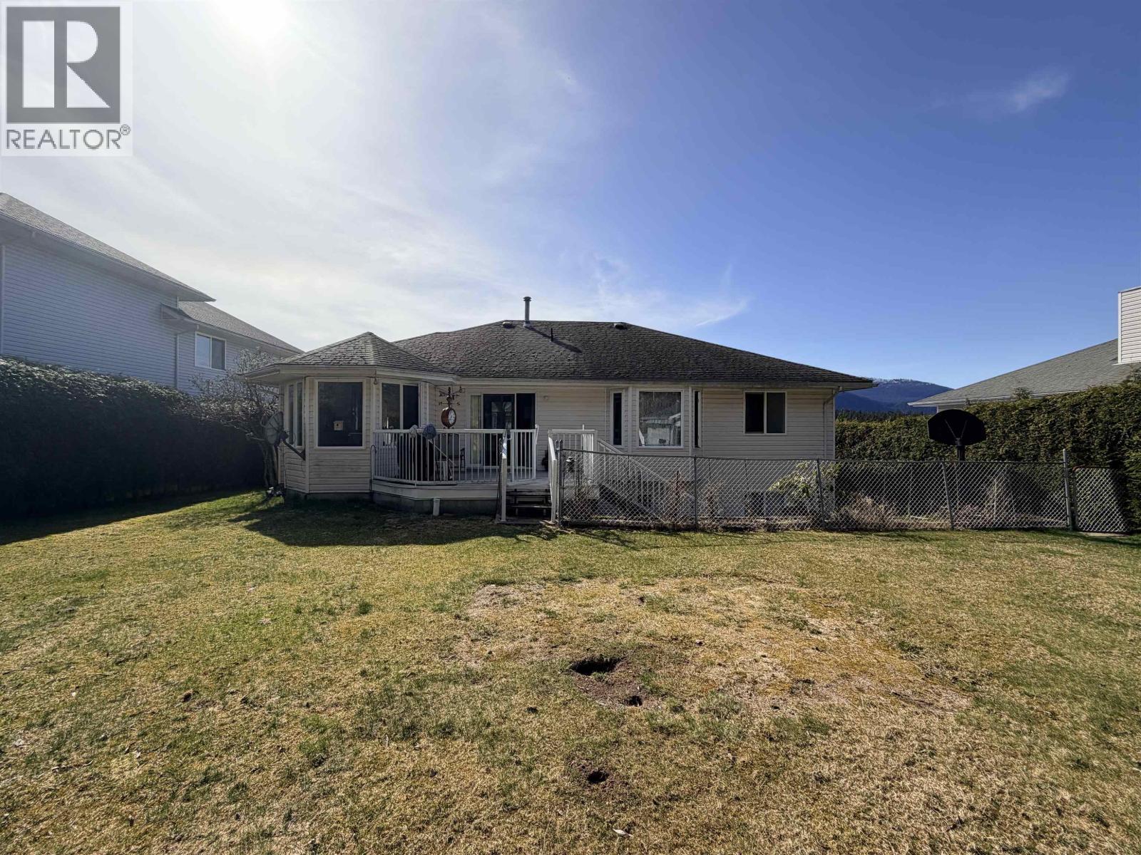44 Stickney Street, Kitimat, BC - Outdoor With Deck Patio Veranda