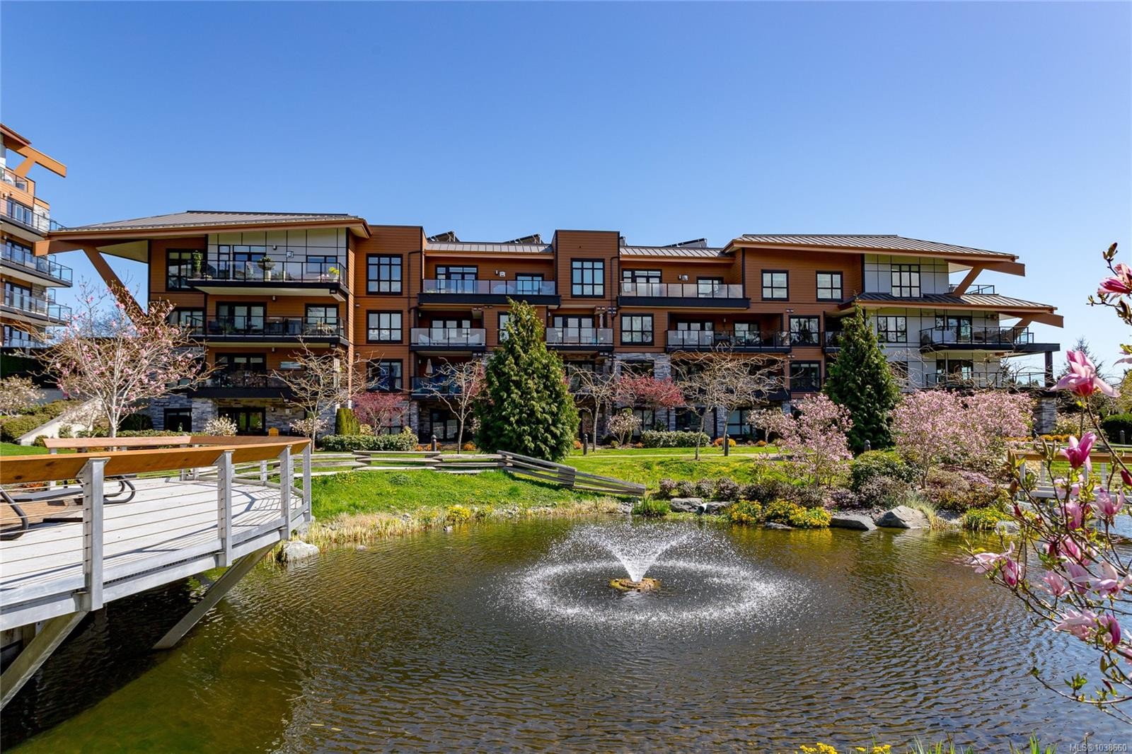 #105-745 Travino Lane, Saanich, BC - Outdoor With Body Of Water