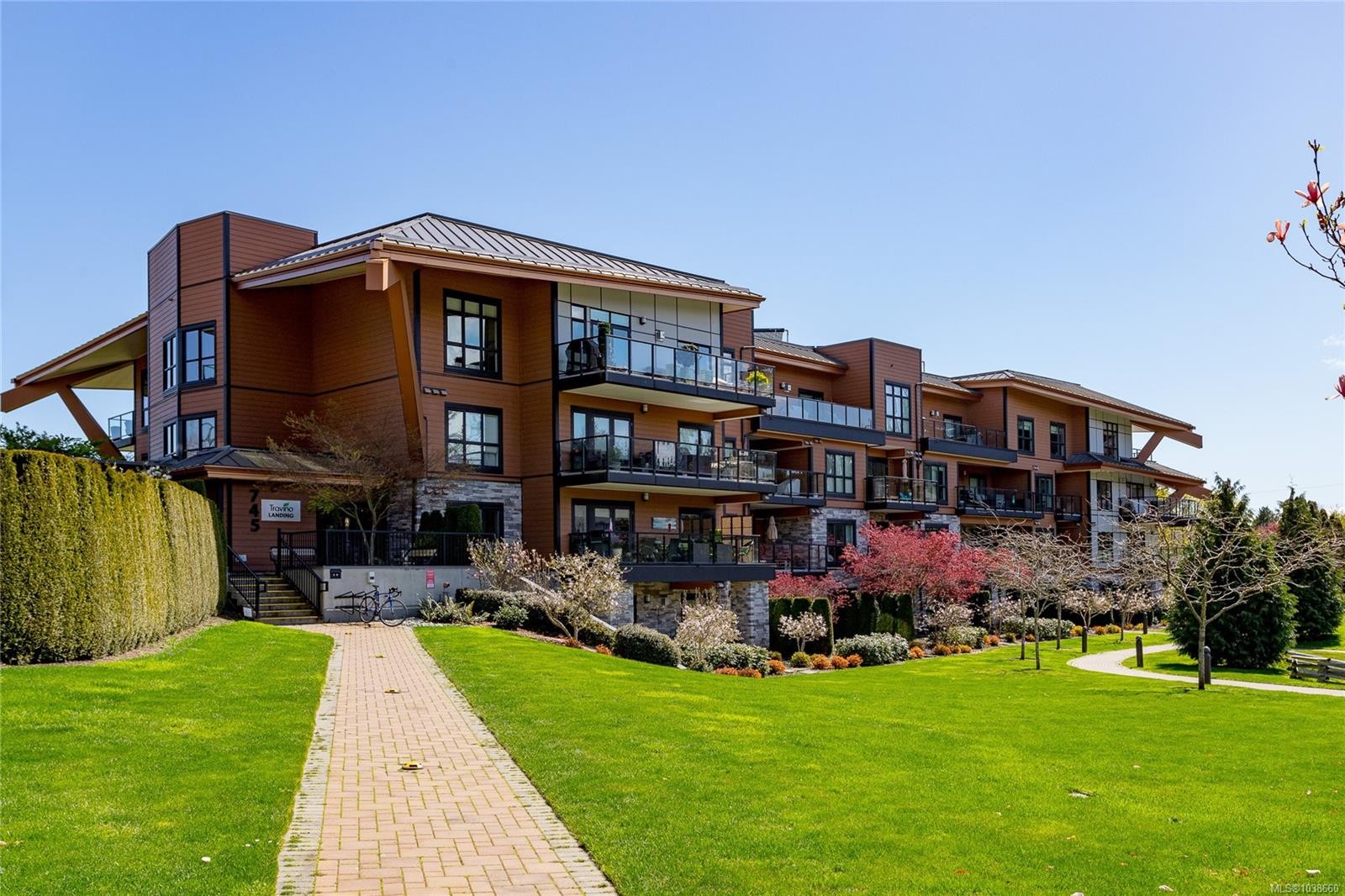 #105-745 Travino Lane, Saanich, BC - Outdoor With Facade