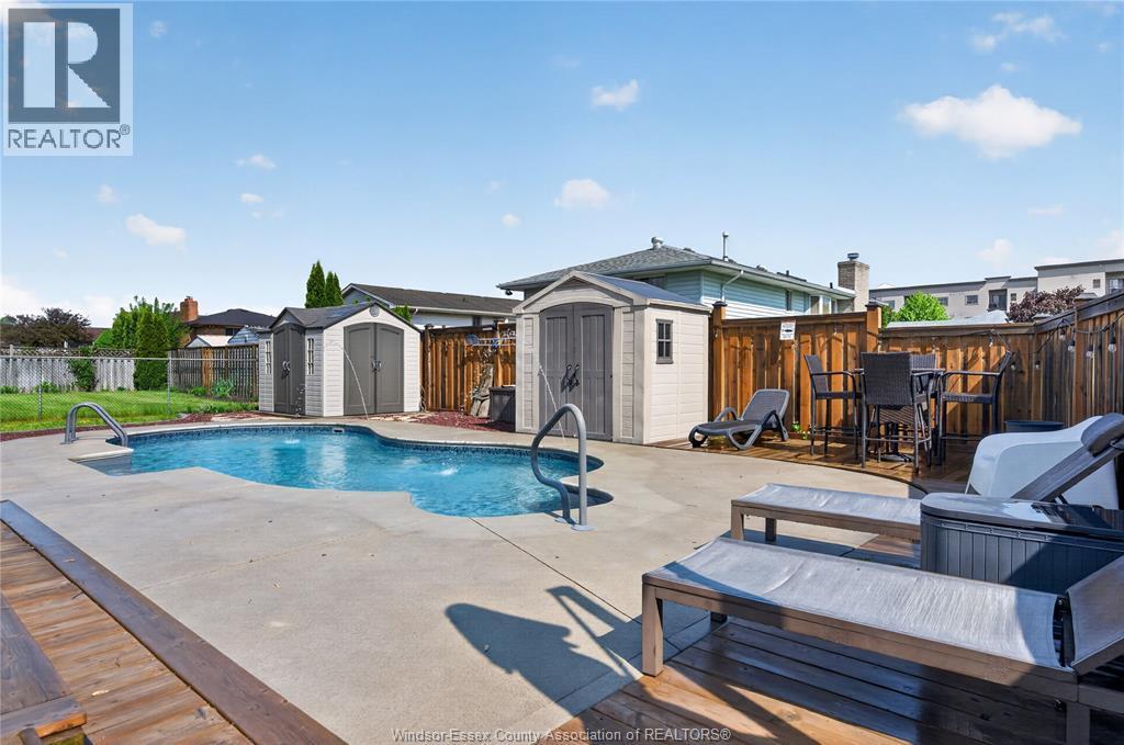 8492 Jerome, Windsor, ON - Outdoor With In Ground Pool