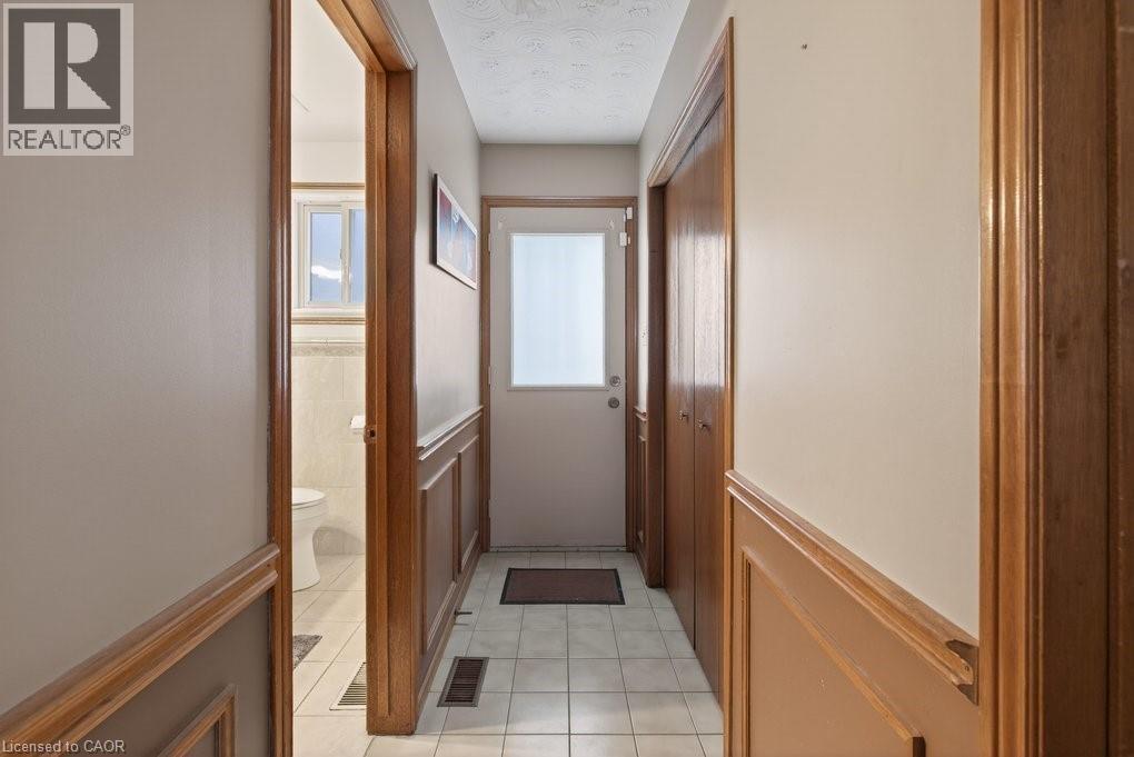 side door to outside - 42 Lasila Court, Hamilton, ON